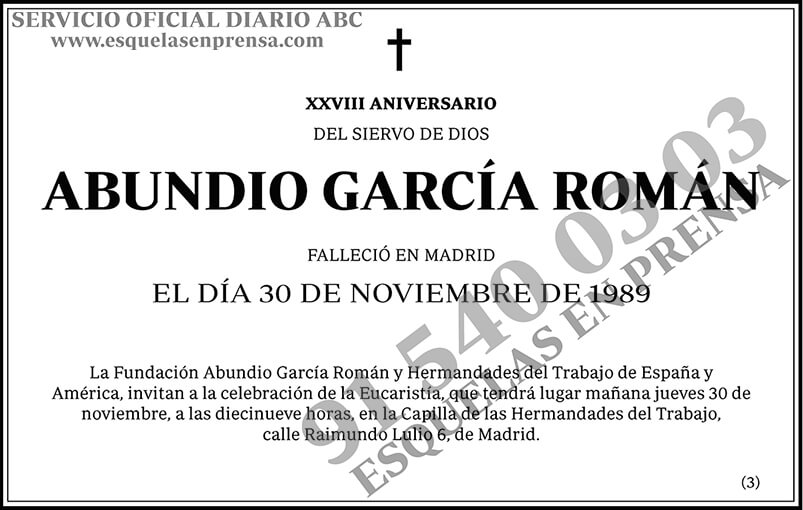 Abundio García Román